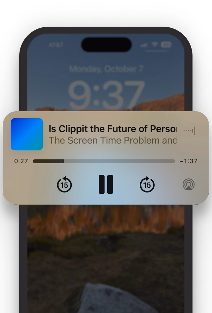 Listen on the go